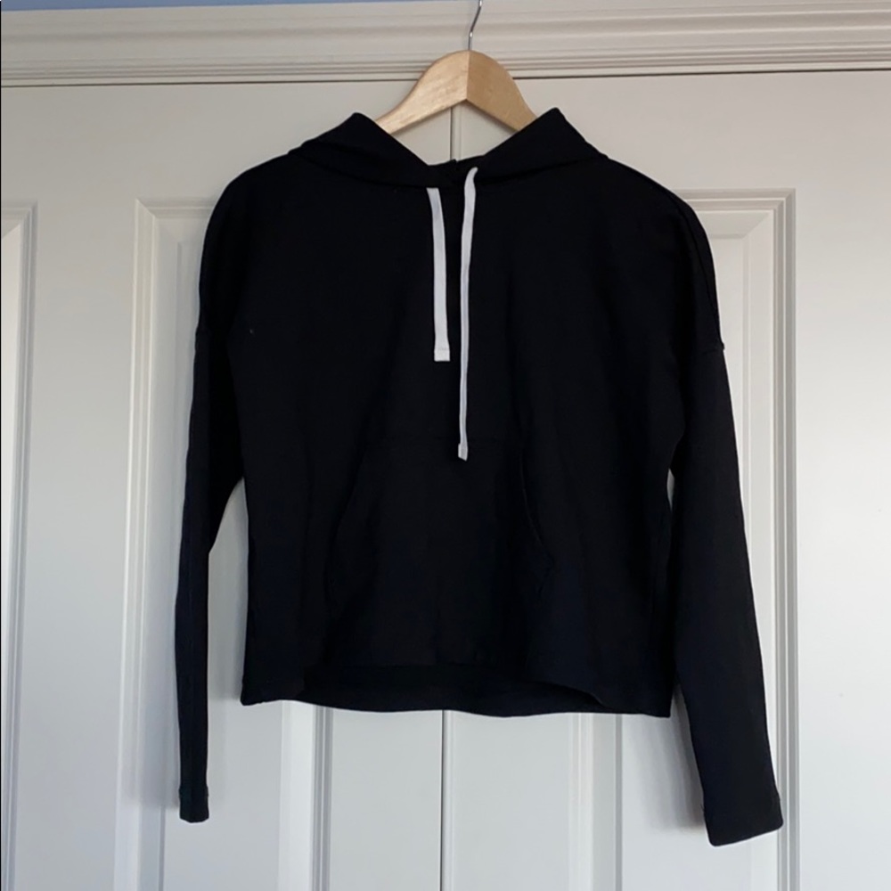 Black hoodie
